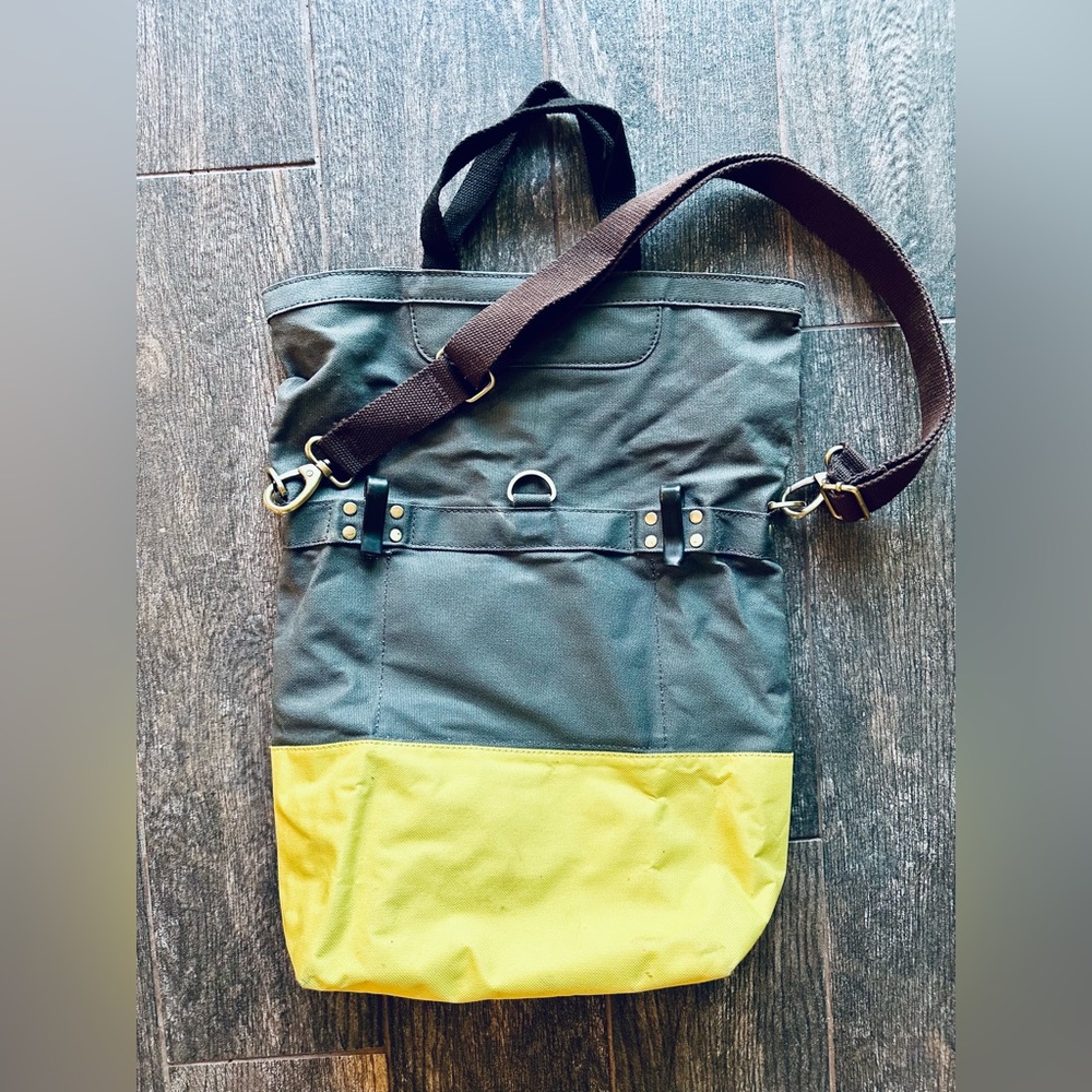 Linus Bike Bag “The Sac” Navy/Yellow